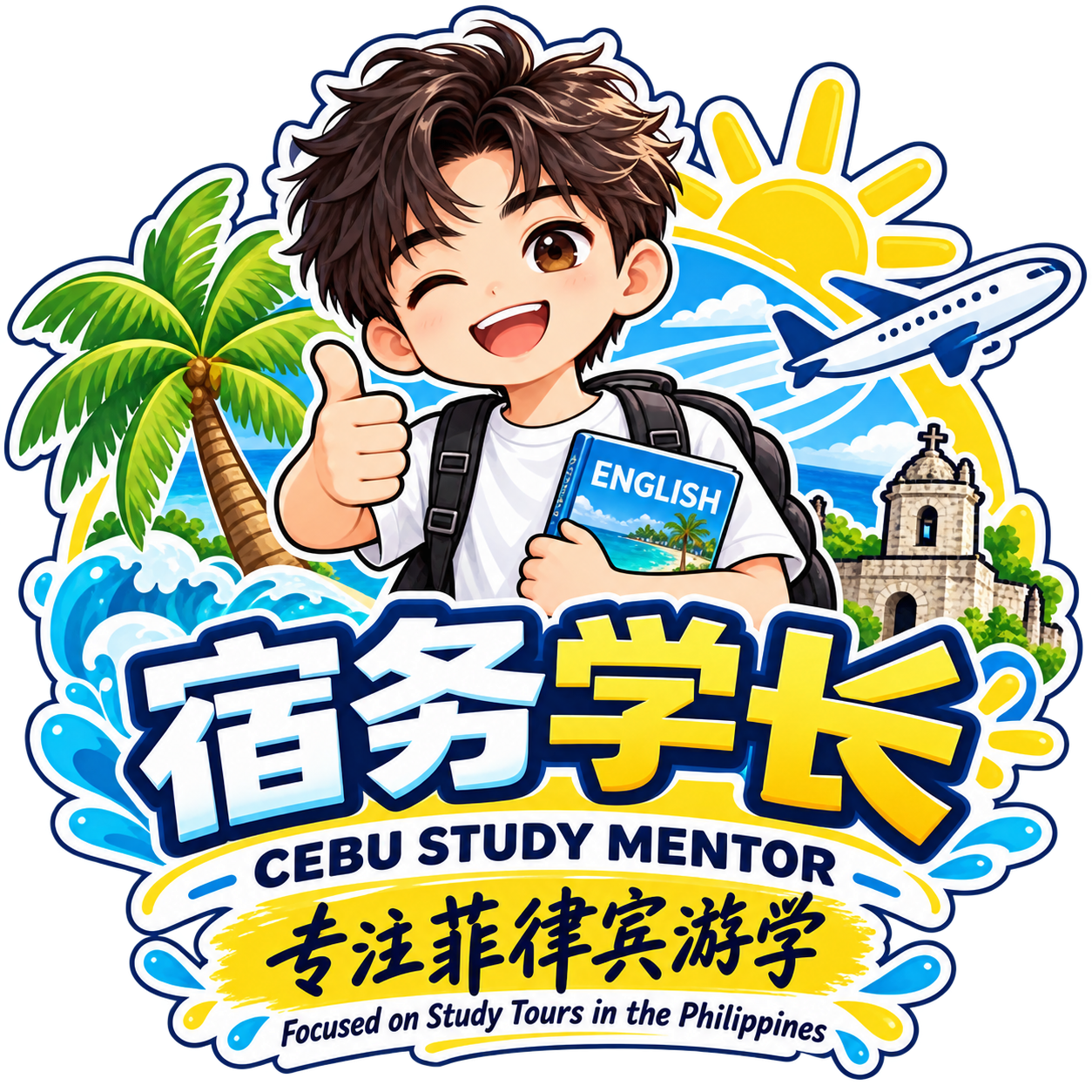 宿务学长 Logo
